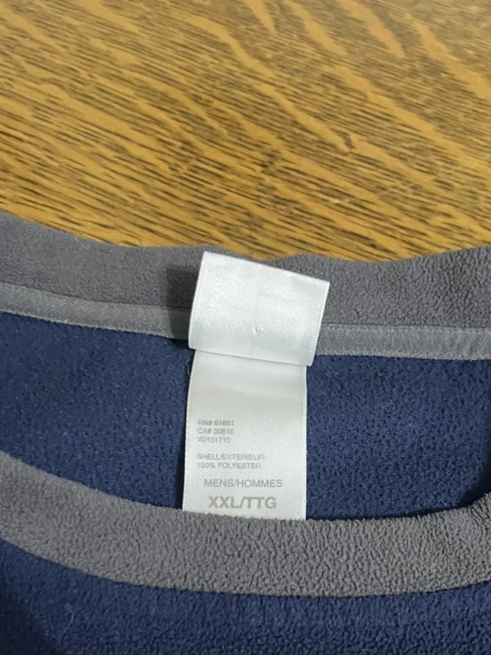 The North Face Mens Blue XXL Thermal Long Sleeve Crewneck Pullover
